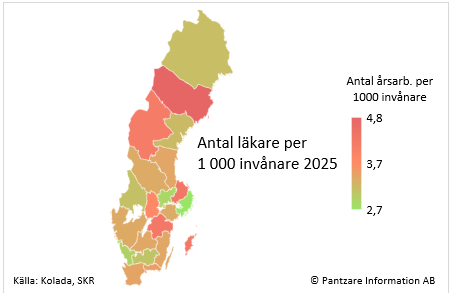 Karta Sverige